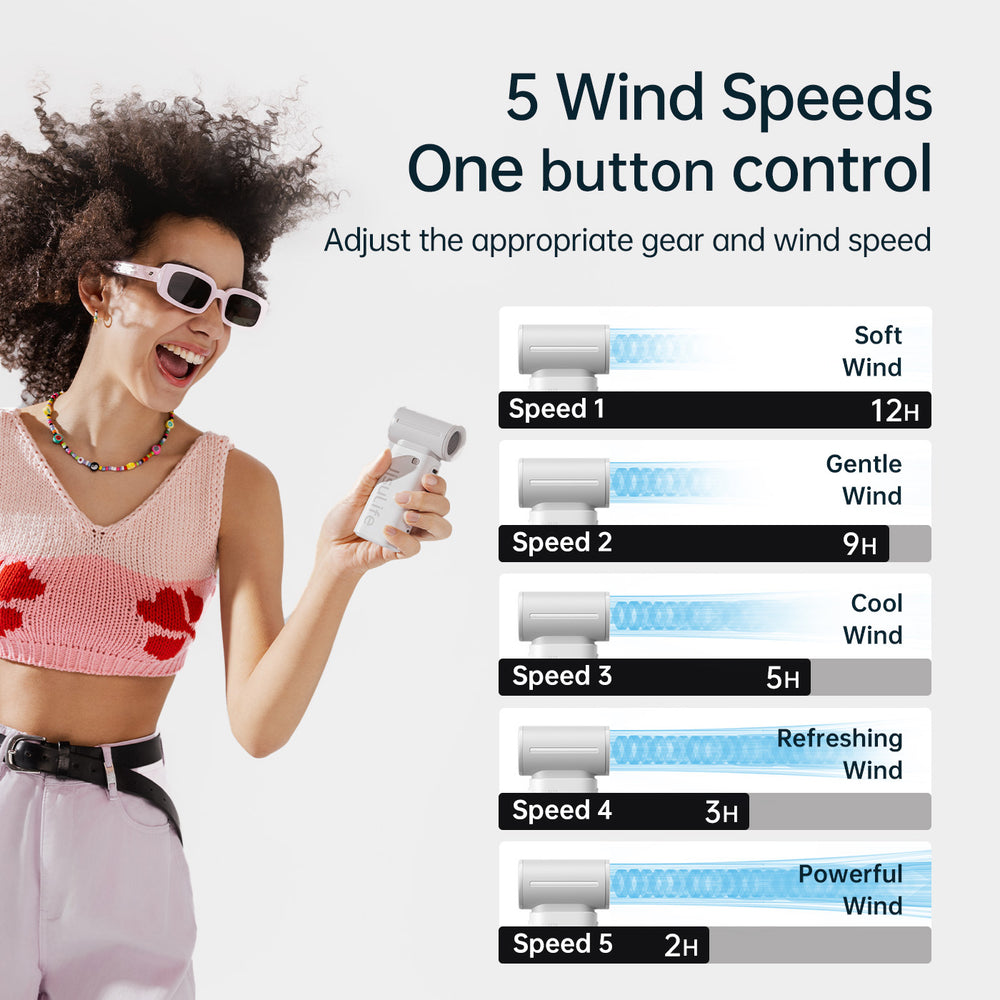 Portable Handheld Turbo Fan